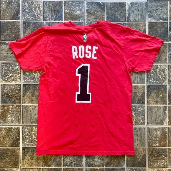 Adidas Chicago Bulls 2013 Derrick Rose Shirt - Picture 2 of 5